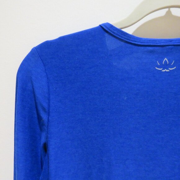 BEYOND YOGA Featherweight Classic Crew Top in Royal Blue Athleisure Gym - Size M - Picture 11 of 13
